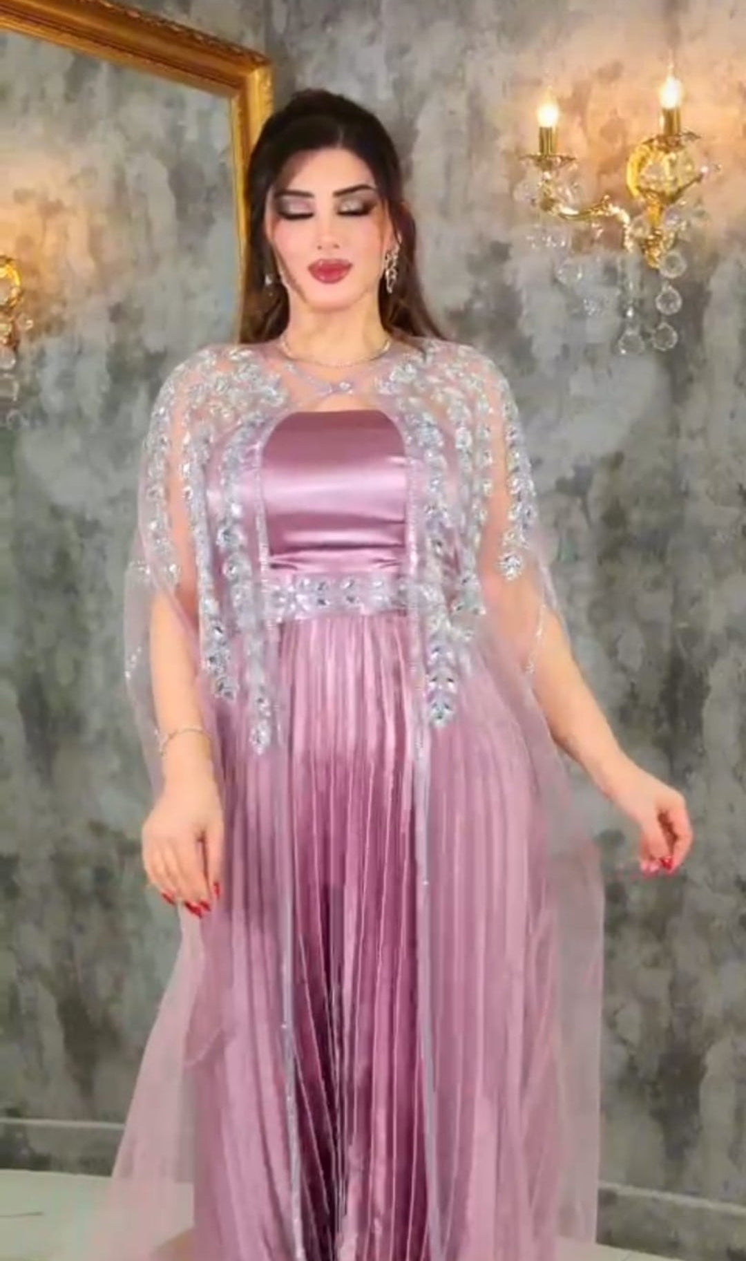 فستان سهرة شك