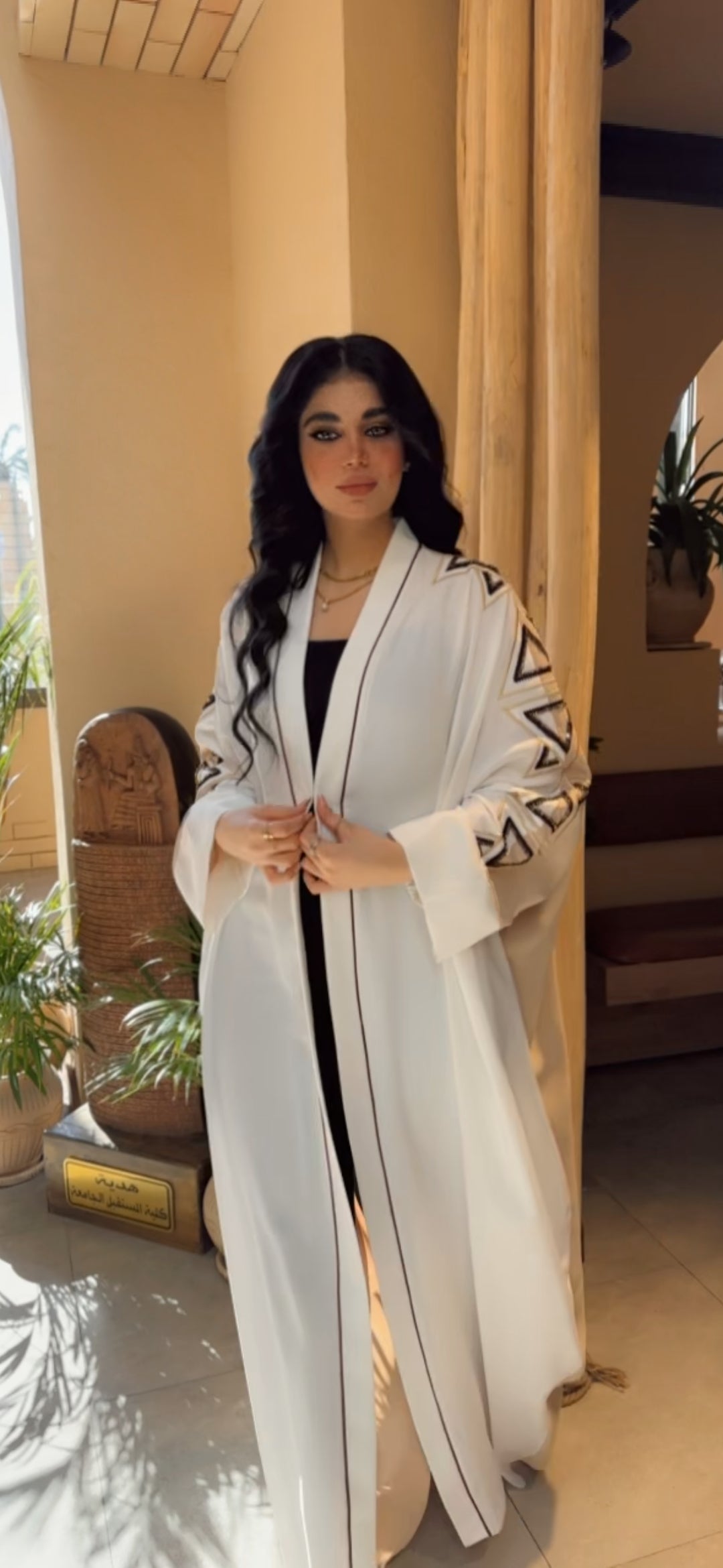 عباية بشت صيفي مشغوله