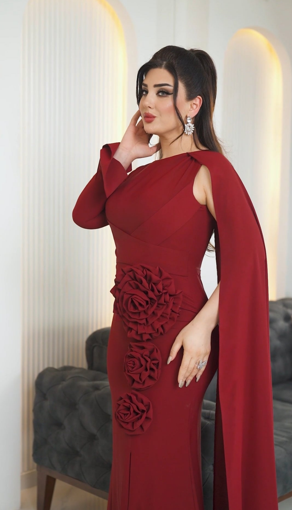 فستان الورود