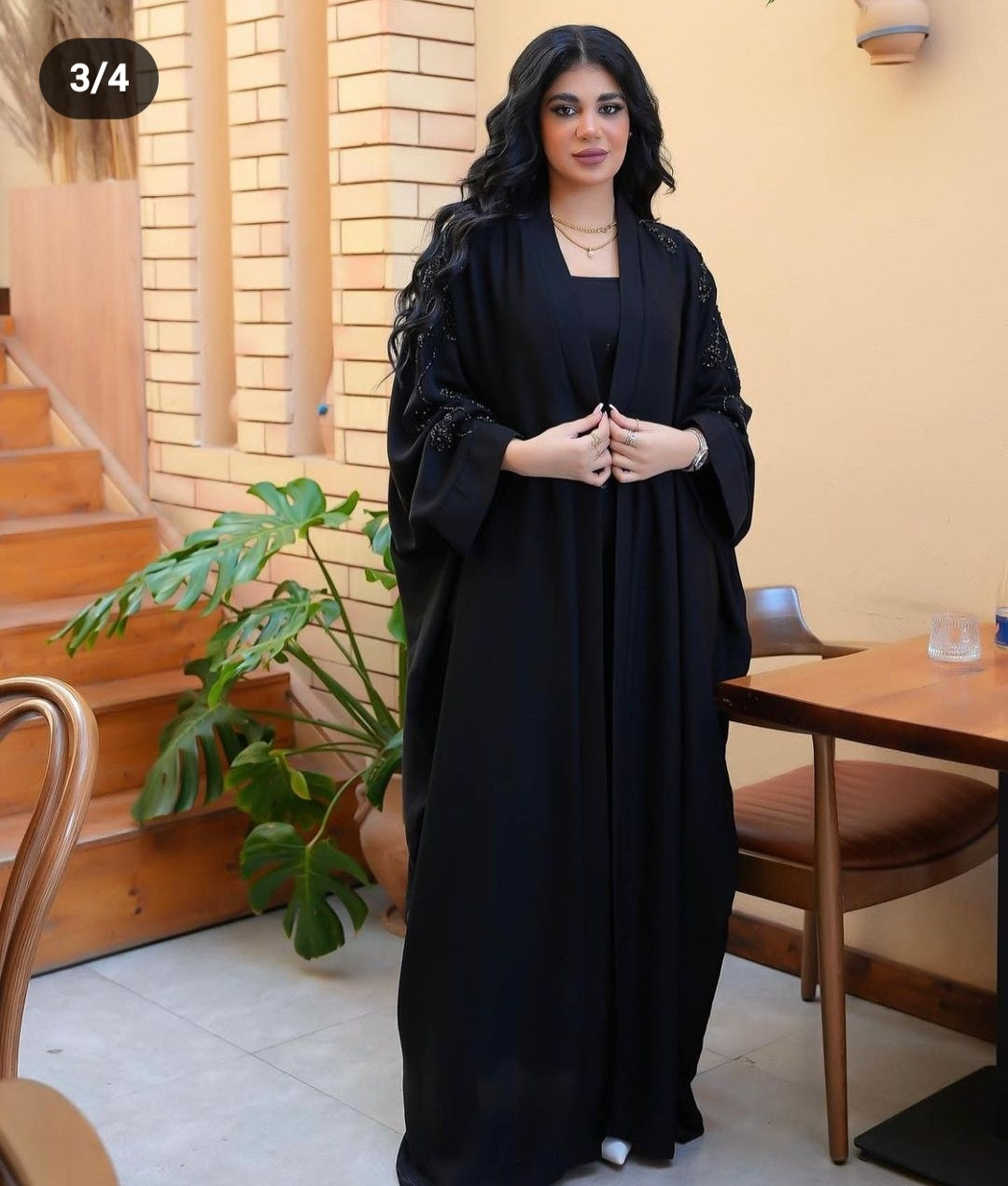 عباية بشت شك