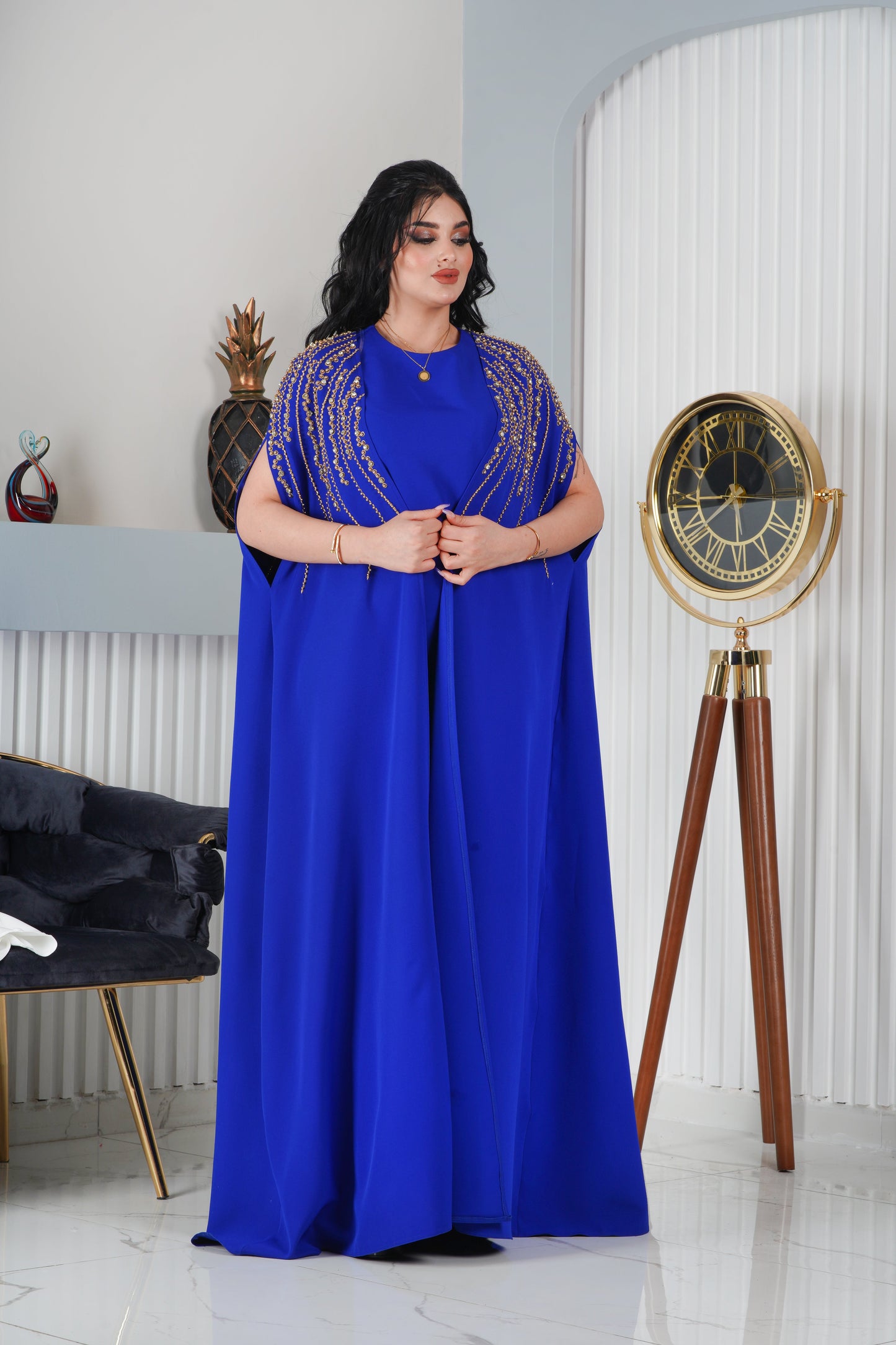 فستان راقي ازرق