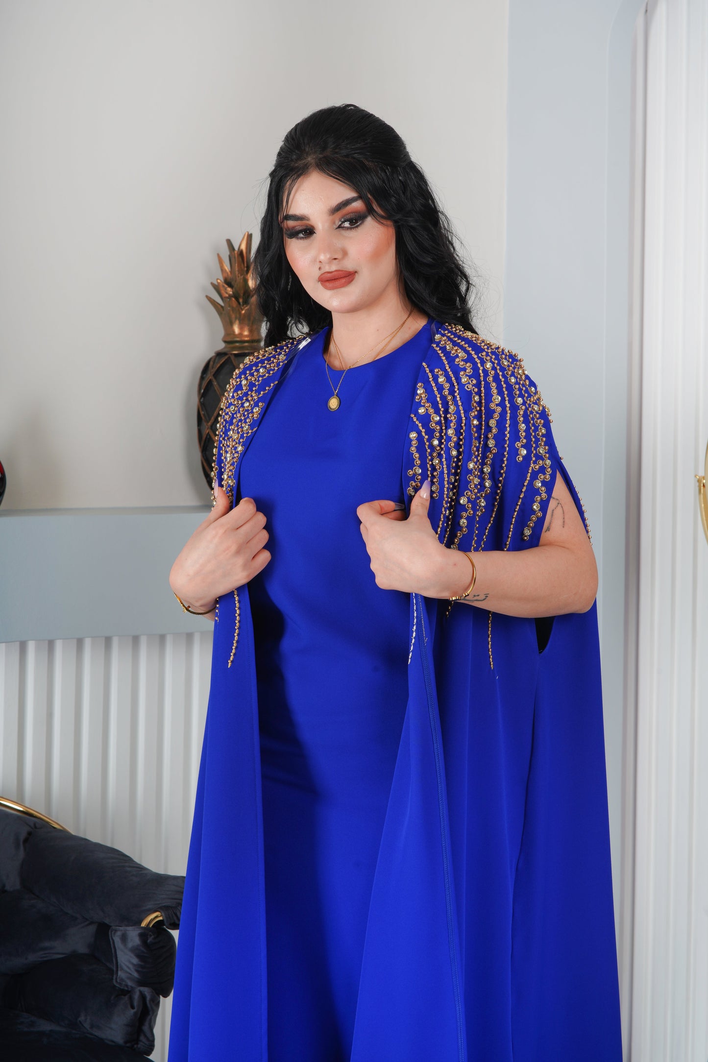 فستان راقي ازرق