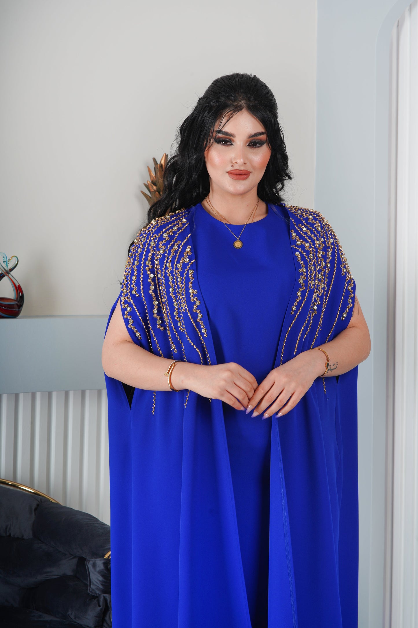 فستان راقي ازرق