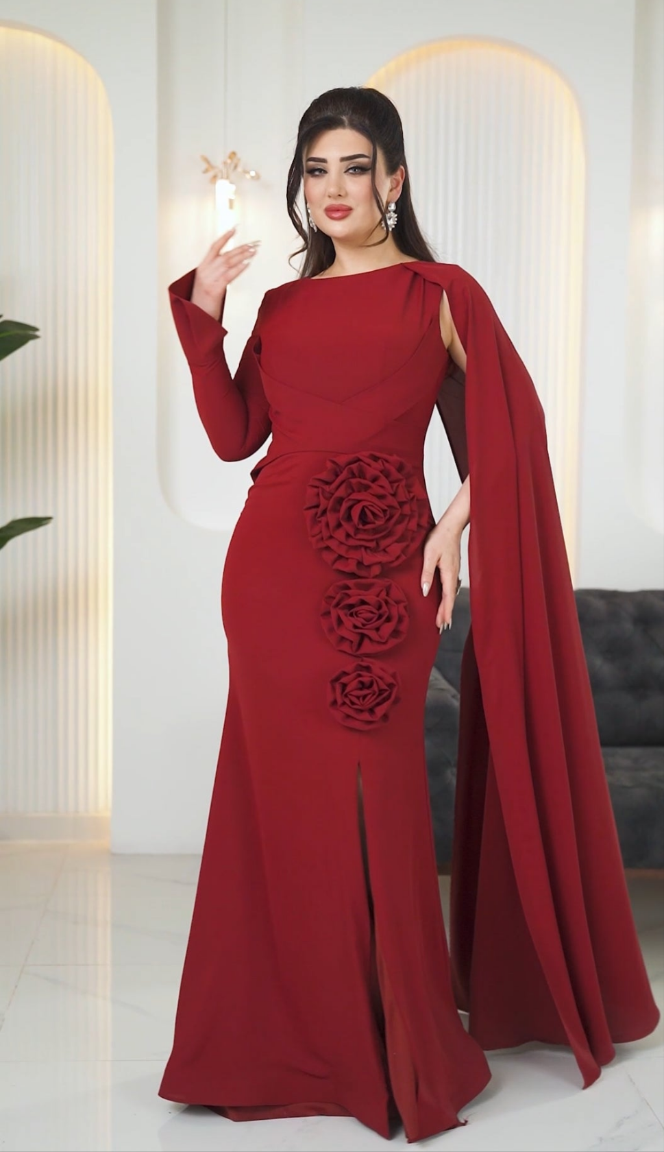 فستان الورود
